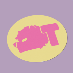 sticker logo touffe